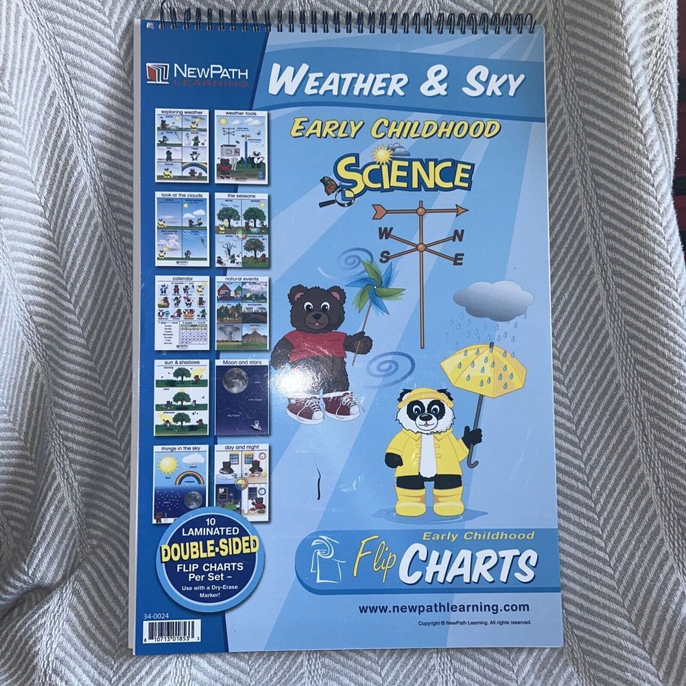 New Path Weather & Sky‎ Early Childhood Science Flip Charts